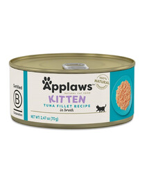 APPLAWS Kitten Thuna Cibo umido per gattini Tonno 70g