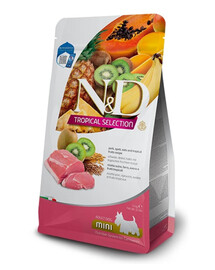 FARMINA N&D Tropical Selection Dog Adult Mini Maiale, farro, avena e frutti tropicali 100 g