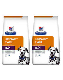 HILL'S Prescription Diet Canine U/D Urinary Care 20 kg (2 x 10 kg)