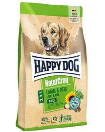 HAPPY DOG NaturCroq Lamm & Reis 11 kg agnello e riso, cibo secco per cani