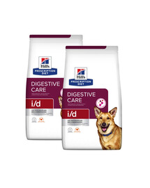 HILL'S Prescription Diet i/d Activ Biome Digestive Care Chicken Dog per cani con sistema digerente sensibile 24 kg (2x12 kg)