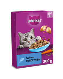 WHISKAS Adult con delizioso tonno 300 g cibo secco per gatti