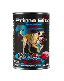 GAME DOG Prime Bite Capra con barbabietola 400g cibo umido per cani di tutte le età