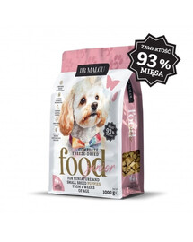 DR MALOU Puppies Cibo liofilizzato Anatra con latte di capra e tuorlo 1 kg cibo secco per cuccioli