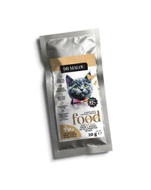 DR MALOU Kitten Cibo liofilizzato Pollo con latte di capra e tuorlo 10 g cibo secco per gattini