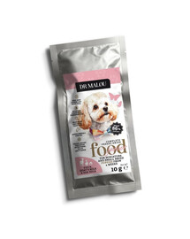 DR MALOU Puppies Liofilizowana karma Anatra con latte di capra e tuorlo 10g cibo secco per cuccioli