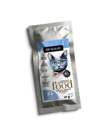 DR MALOU Cibo liofilizzato Anatra con agnello 10 g cibo secco per gatti