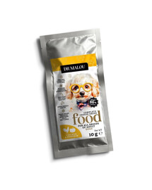 DR MALOU Cibo liofilizzato Pollo con zucca 10 g cibo secco per cani