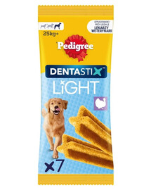 PEDIGREE Dentastix Light Dental Chews L 7 pezzi snack dentali per cani di taglia grand
