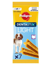 PEDIGREE Dentastix Light Dental Chews M 7 pezzi snack dentali per cani di taglia media