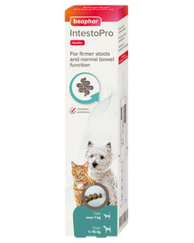 BEAPHAR IntestoPro, pasta per favorire la consistenza delle feci, 20 ml, per cani (fino a 15 kg) e gatti