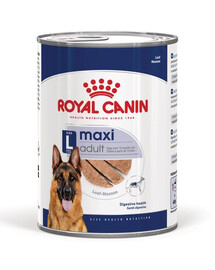 ROYAL CANIN Size Health Nutrition Maxi Adult Loaf 410g cibo umido in forma di pâté per cani di taglia grande