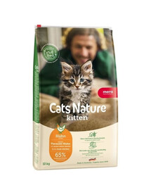 MERA Cat Nature Kitten Chicken 10 kg pollo, cibo secco per gattini