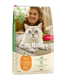 MERA Cat Nature Adult Chicken 10 kg pollo, cibo secco per gatti