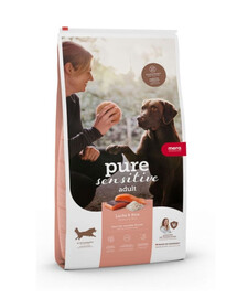MERA Dog Pure Sensitive Adult Salmon Rice 4 kg salmone e riso, cibo secco per cani sensibili
