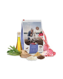 MERA Dog Pure Sensitive Adult Mini Lamb Rice 4 kg agnello e riso, cibo secco per cani sensibili di piccola taglia