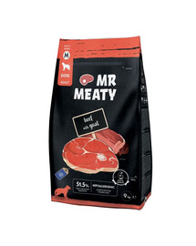 MR MEATY Dog Beef with Goat M 9 kg manzo con capra, cibo secco per cani