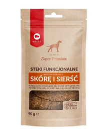 MACED Snack funzionale Salmone e anatra 90g snack che supportano la pelle e il pelo