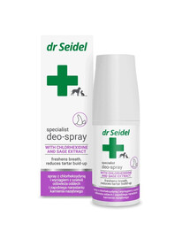 DR SEIDEL Deo-spray denti puliti alito fresco per cani e gatti 50ml