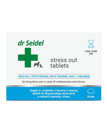 DR SEIDEL Stress Out Tabletes 30 tabs. - Per stress per cani o gatti