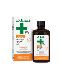 DR SDR SEIDEL Olio Omega 3-6-9 per cani e gatti 250mlEIDEL Olej Omega 3-6-9 dla psa i kota 250ml