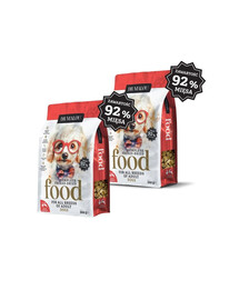 DR MALOU Cibo liofilizzato Anatra con coniglio 2x500g cibo secco per cani