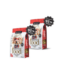 DR MALOU Cibo liofilizzato Anatra con coniglio 2x1 kg cibo secco per cani