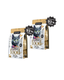 DR MALOU Kitten Cibo liofilizzato Pollo con latte di capra e tuorlo 2x1 kg cibo secco per gattini
