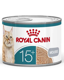 ROYAL CANIN Ageing 15+ AirLift 12x85g cibo umido, mousse per gatti anziani, oltre 15 anni
