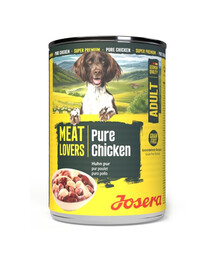 JOSERA Meat Lovers Pure Chicken 400 g pollo, cibo umido per cani