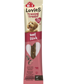 8IN1 Lovies Training Treats Beef Stick 15g snack da addestramento per cani