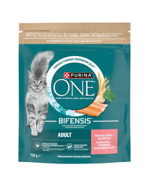 PURINA ONE Bifensis Adult Salmone 750 g cibo secco per gatti