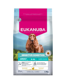 EUKANUBA Special Care Adult Dogs with Sensitive Digestion 2,3 kg cibo secco per cani adulti con sistema digestivo sensibile