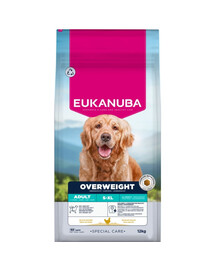 EUKANUBA Special Care Adult Dogs Overweight 12 kg cibo secco per cani adulti in sovrappeso