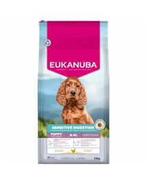 EUKANUBA Special Care Puppies with Sensitive Digestion 12 kg cibo per cuccioli con sistema digestivo sensibile