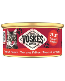 VOSKES Jelly Tuna with Pumpkin 85 g tonno con zucca in gelatina, alimento complementare per gatti