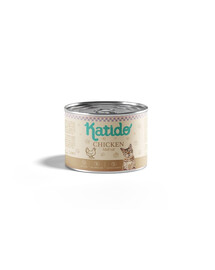 KATIDO Pollo 200g cibo umido per gatti
