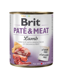 Pate&Meat lamb 800 g pasztet z jagnięciną dla psów