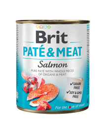 Pate&Meat salmon 800 g pasztet z łososiem dla psa