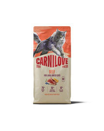 CARNILOVE True Fresh Cat Beef Adult Large 6 kg manzo, per gatti di grandi razze