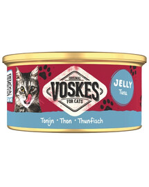 VOSKES Jelly Tuna 85 g 100% tonno in gelatina, alimento complementare per gatti