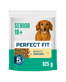 PERFECT FIT Senior Ricco di Pollo 825 g cibo secco per cani anziani di piccola taglia