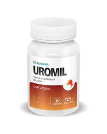 EUROWET Uromil 30 tab. alimento complementare per cani e gatti