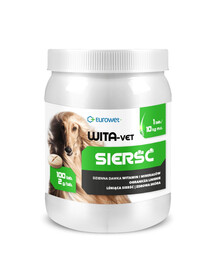 EUROWET Wita-Vet Pelo cane 100 tab. vitamine e minerali per cani