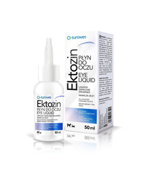 EUROWET Ektozin 50 ml płyn do przemywania oczu dla zwierząt domowych