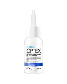 EUROWET Optex 50 ml płyn do przemywania oczu dla psów i kotów