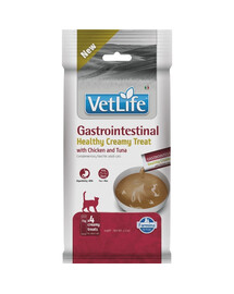 FARMINA Vet Life Cat Gastrointestinal Creamy Pollo e Tonno 60 g supporta una corretta digestione