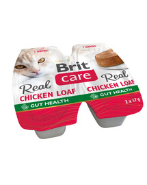 BRIT Care Cat Real Chicken Loaf 2x37g paté di pollo per gatti