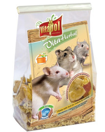 VITAPOL Cucinare la pasta con la frutta per i roditori 130g