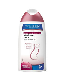 FRANCODEX Shampoo 2 in 1 per gatti 250ml